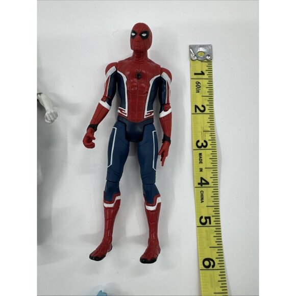 Marvel Super Hero Squad Figures Lot of 14 Hasbro Playskool Mini Spiderman Bundle - Picture 3 of 13